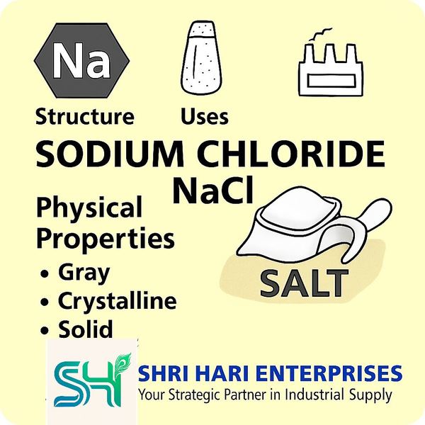 Sodium Chloride NaCl — Industrial Salt